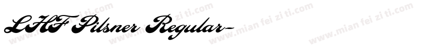 LHF Pilsner Regular字体转换